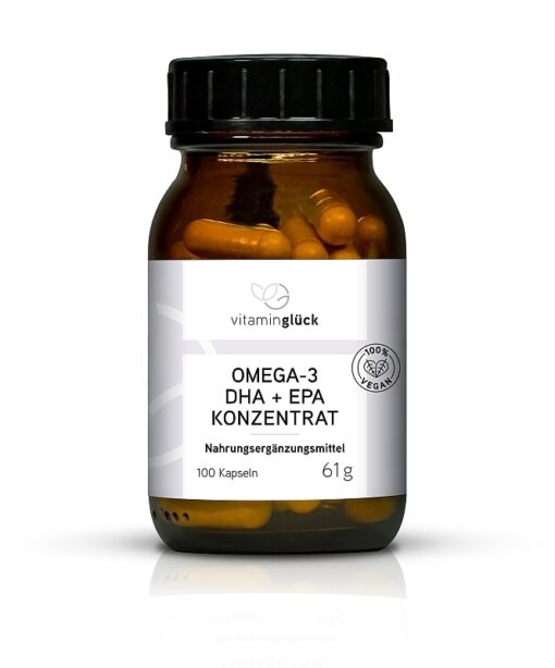 Omega-3 Algenöl EPA DHA vegan
