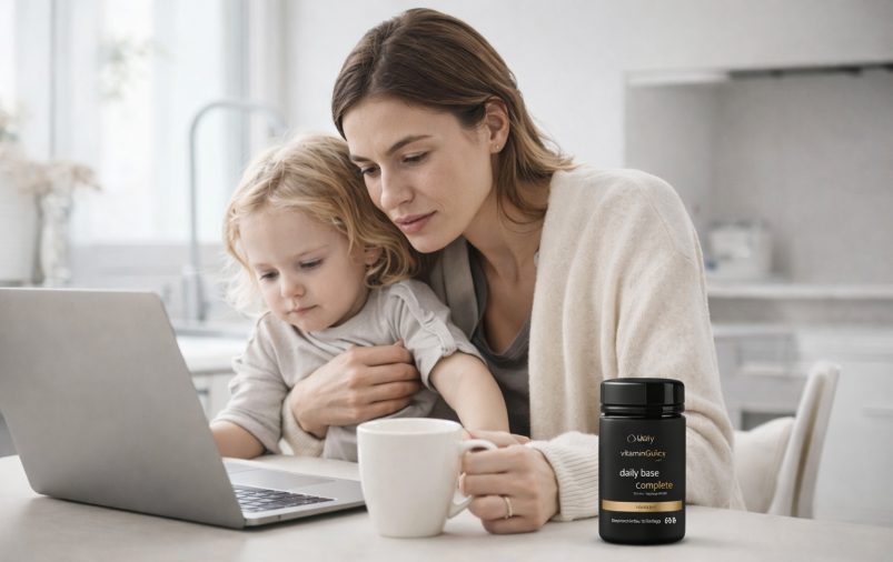 Vitaminglück Daily Base Complete im stressigen Alltag